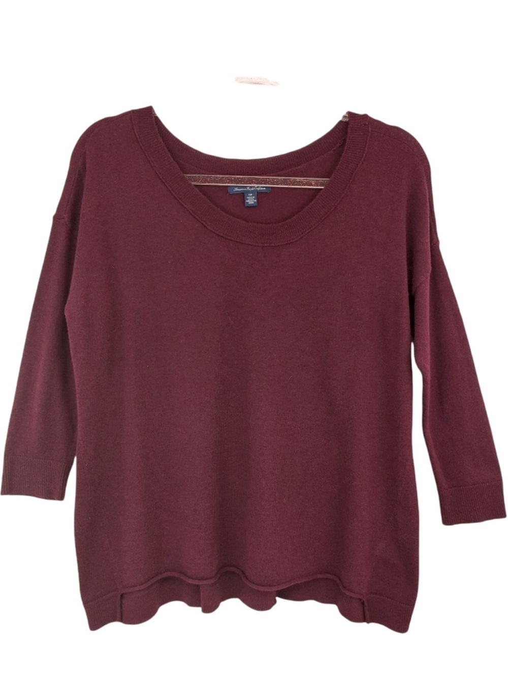Pure Cotton Viscose Knit Top Sweater Pullover Jumper